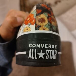 Converse limited edition floral Mary Jane's.